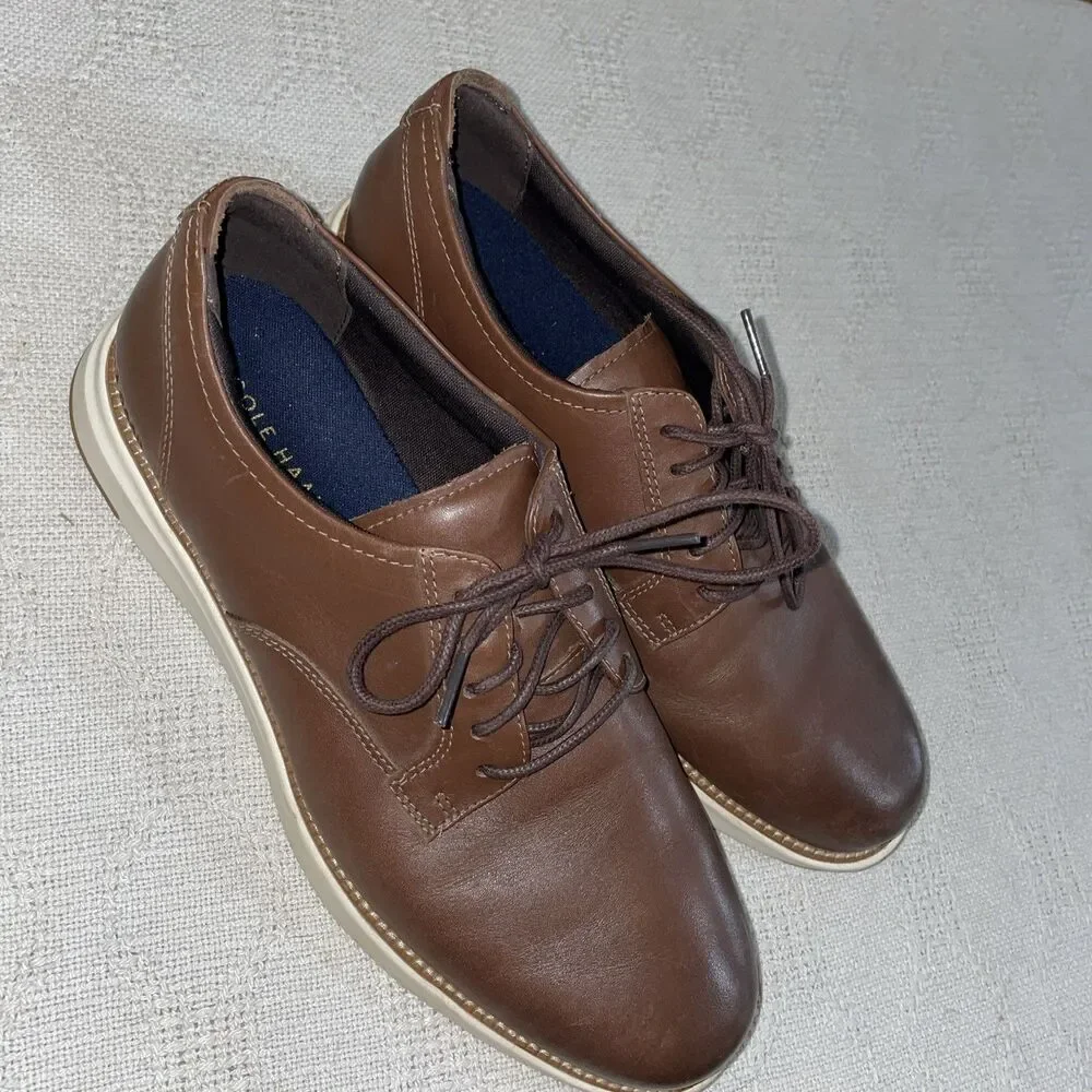 Cole Haan Grand 360 Men’s Active Shoes Size 11 M Brown Leather Athleisure Cssual